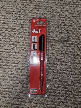Milwaukee 4-in-1 Multi-Pick Tool with Red Handle